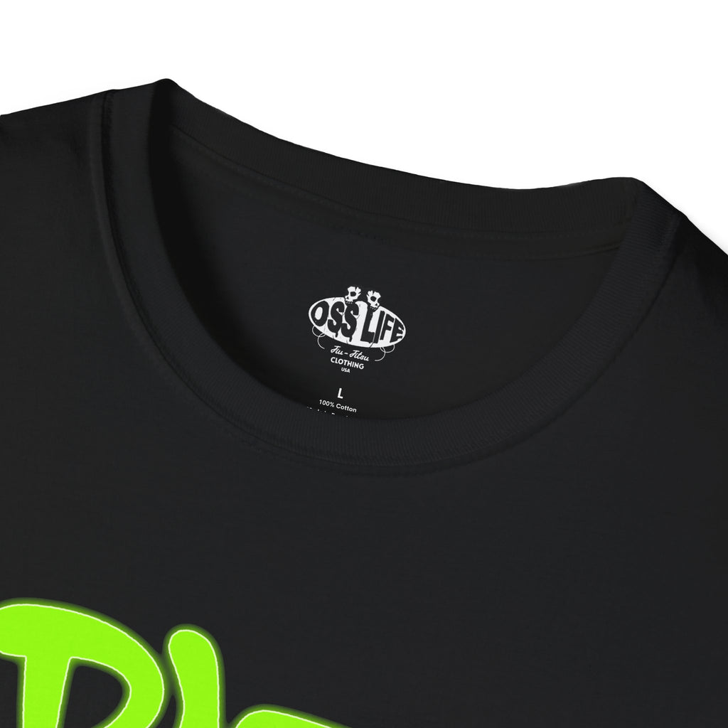 Pass Their Guard Neon GraffitiSoftstyle Adult Unisex T-shirt