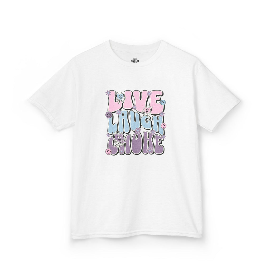 Kids Live Laugh Choke Tee