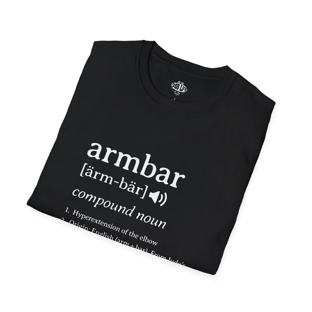 Arm Bar Definition Softstyle Unisex T-shirt