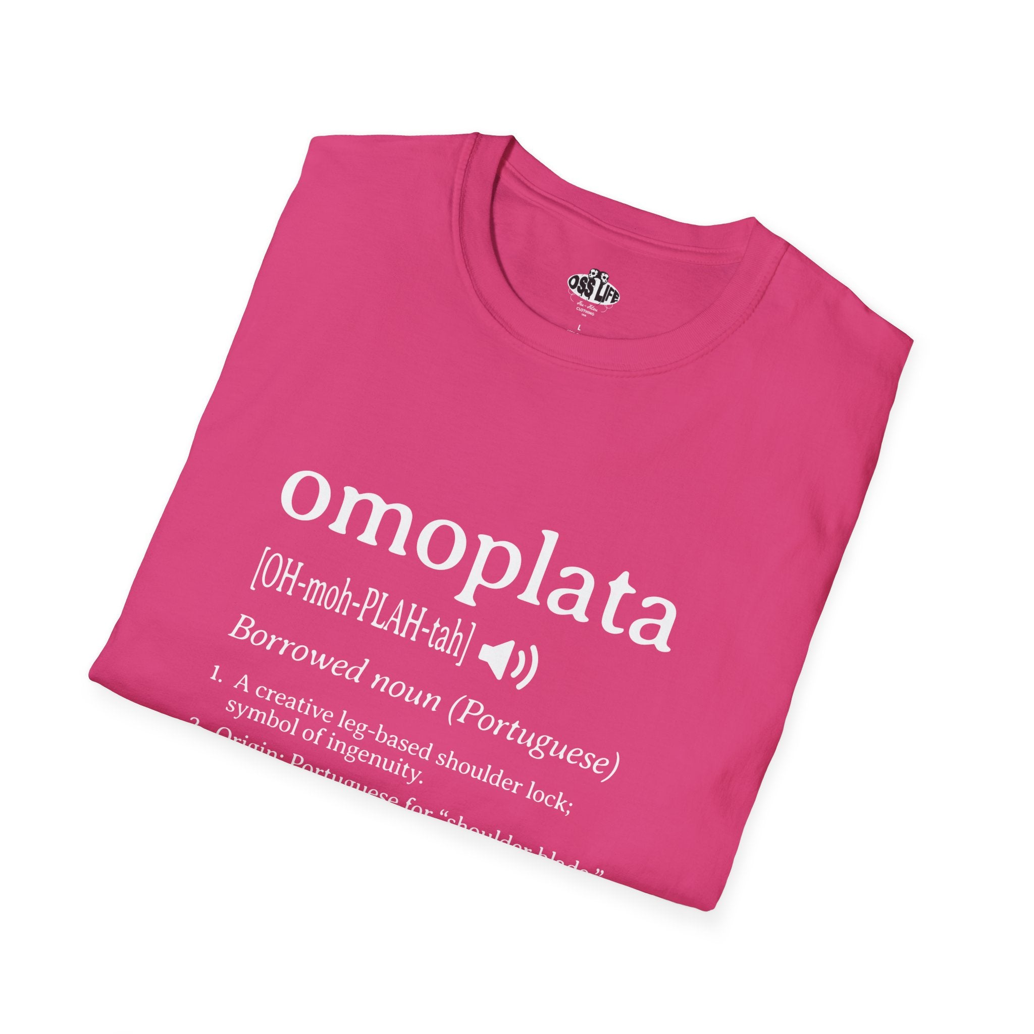 Omoplata Definition Softstyle Unisex T-shirt