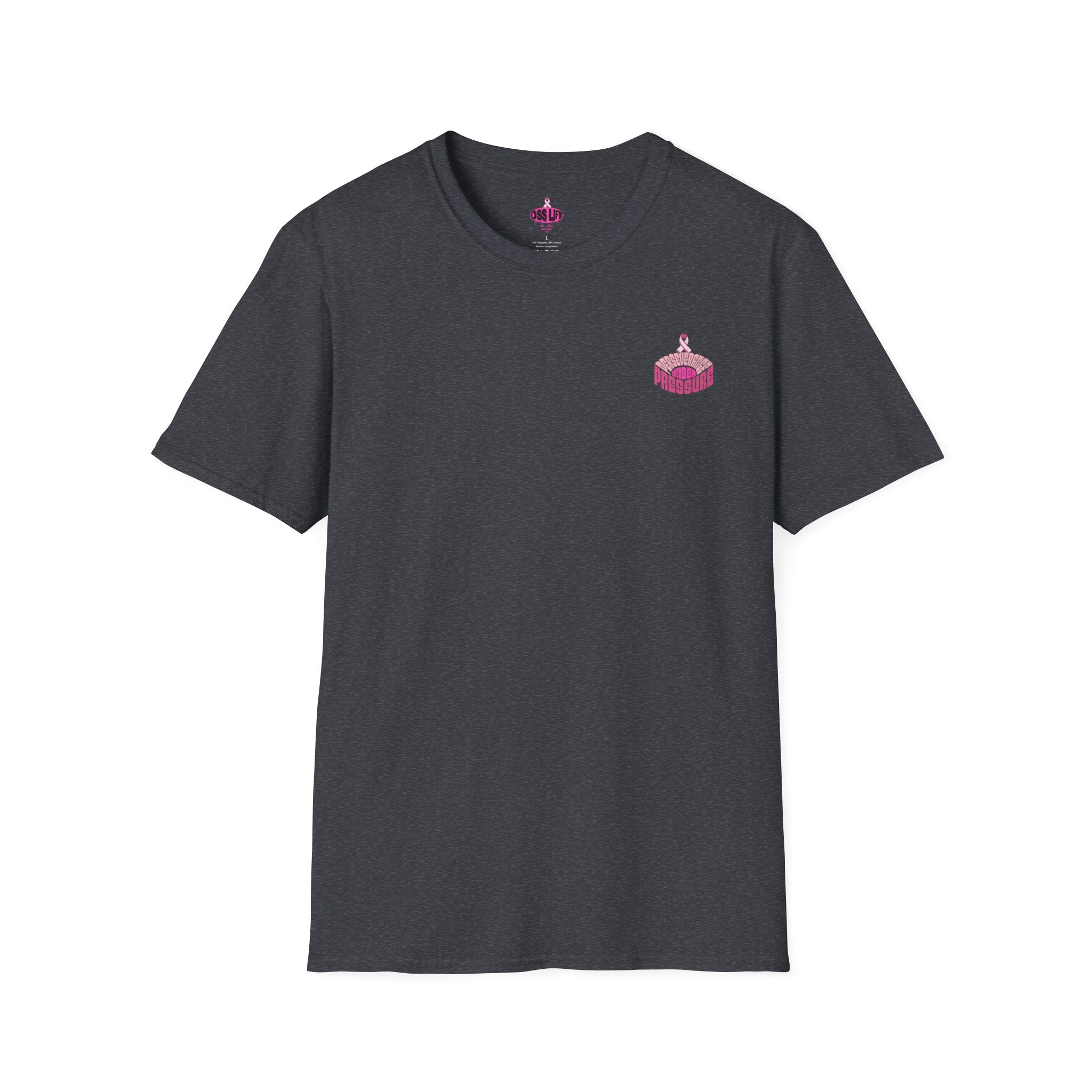 Choke Out Cancer Female Gi T-Shirt. Softstyle Adult Unisex T-shirt