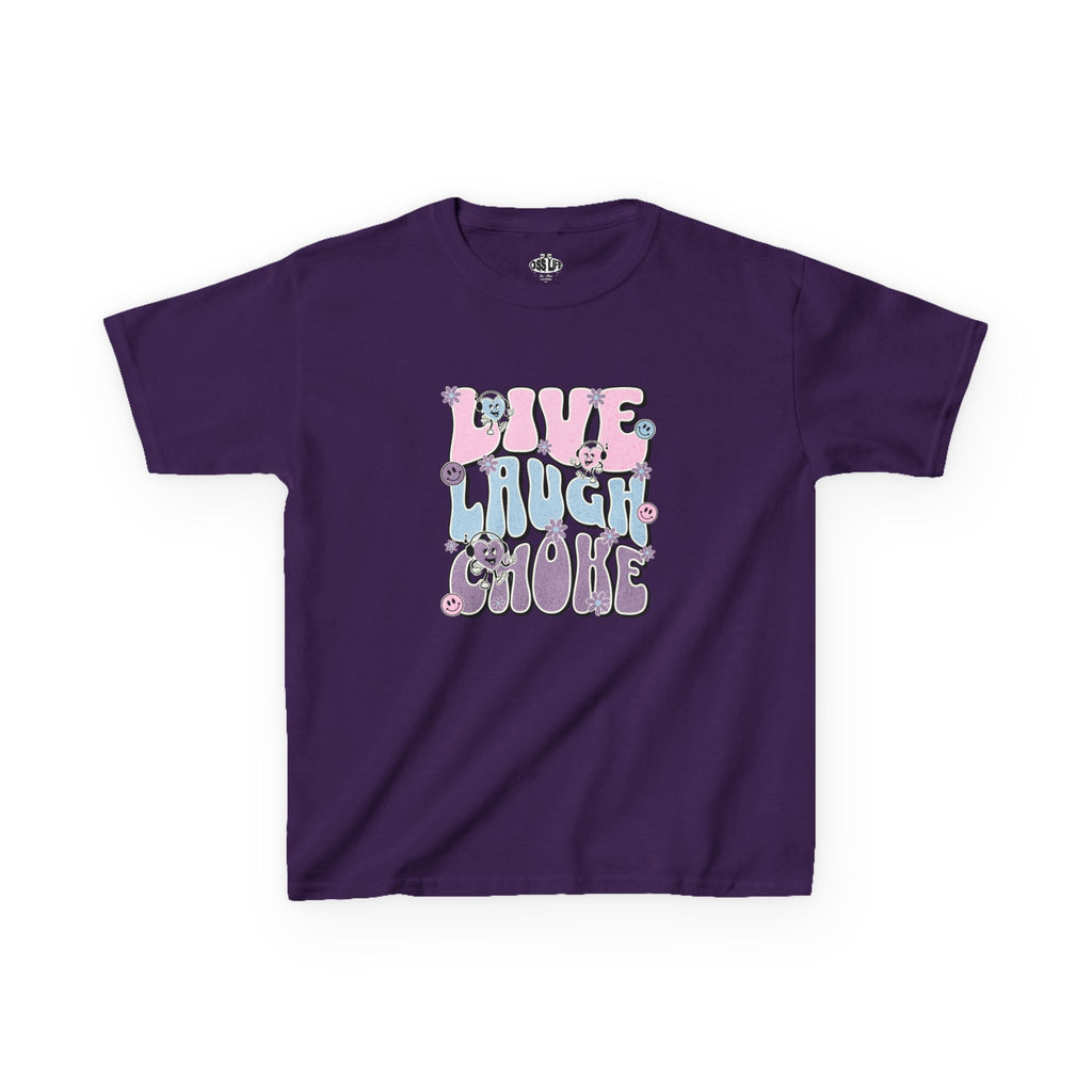 Kids Live Laugh Choke Tee