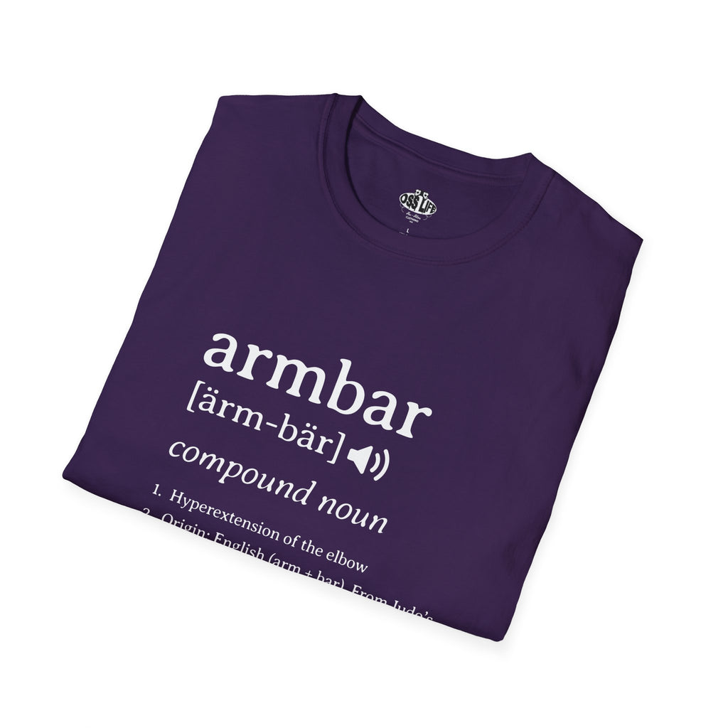 Arm Bar Definition Softstyle Unisex T-shirt