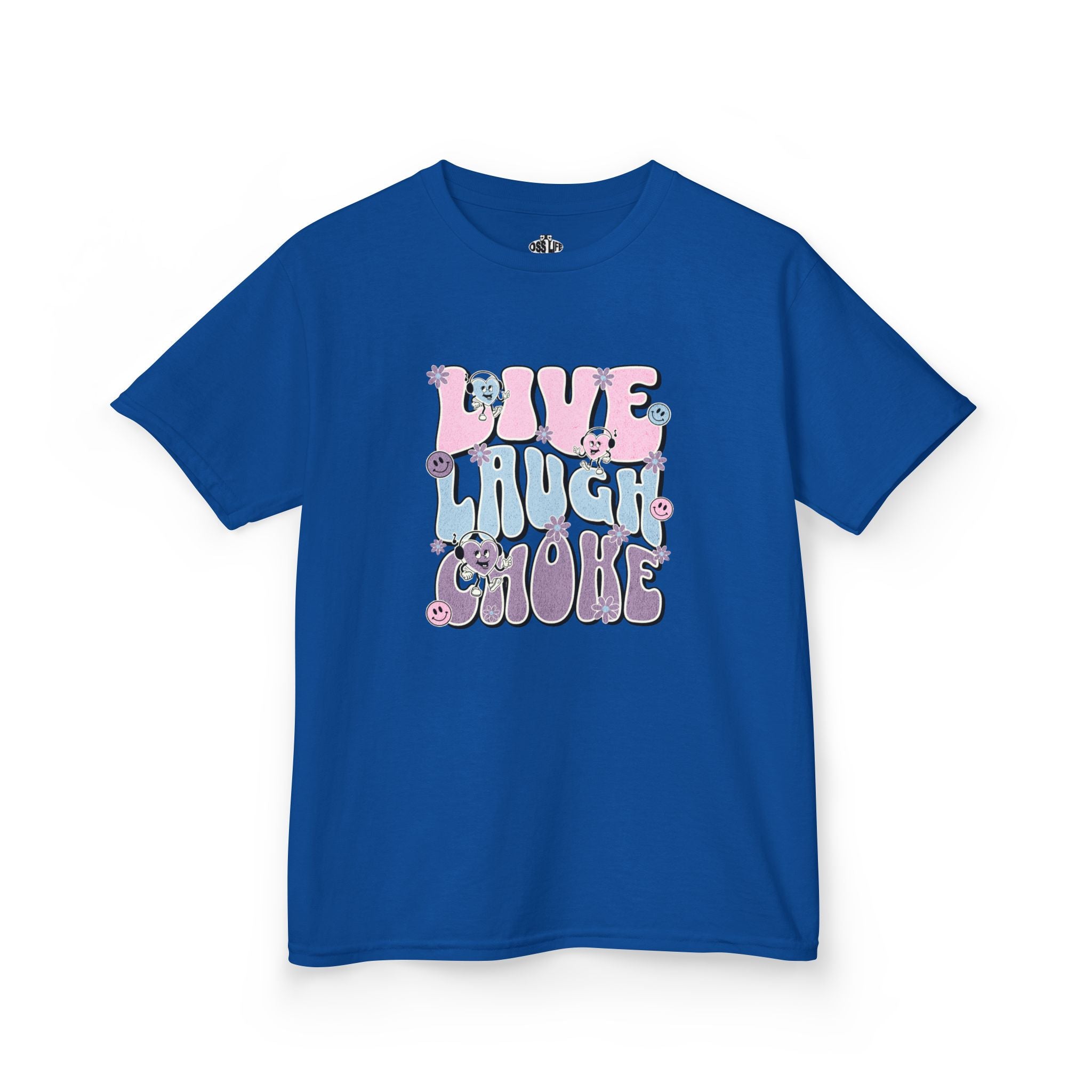 Kids Live Laugh Choke Tee